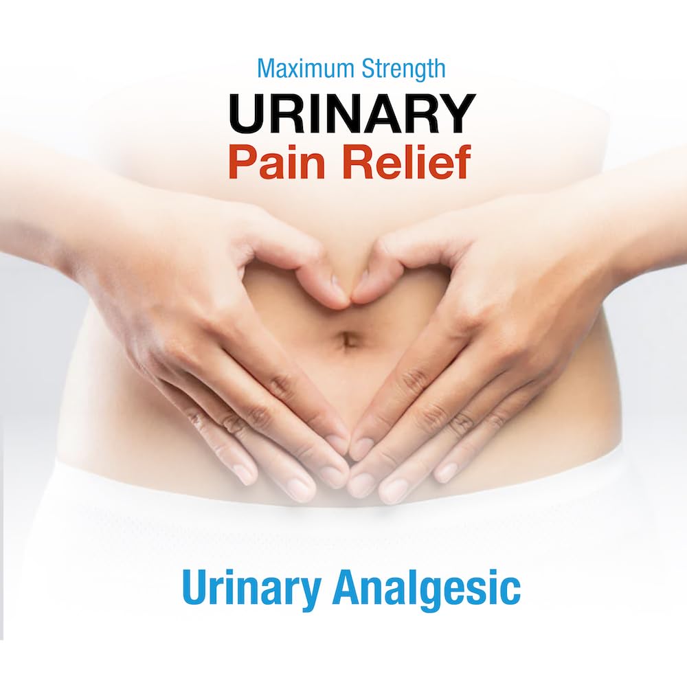 Puregen Labs Urinary Pain Relief | Phenazopyridine HCl 99.5mg Tablets | Maximum Strength OTC for Fast Relief of UTI Pain, Burning and Bladder discomfort – 72 Count Tablets P Puregen LabsAu supplements