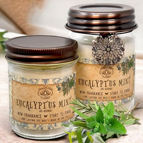 Scented Candle for Home by Way Out West Candles - Long Lasting Home Fragrance or Essential Oils Way Out West CandlesAu supplements