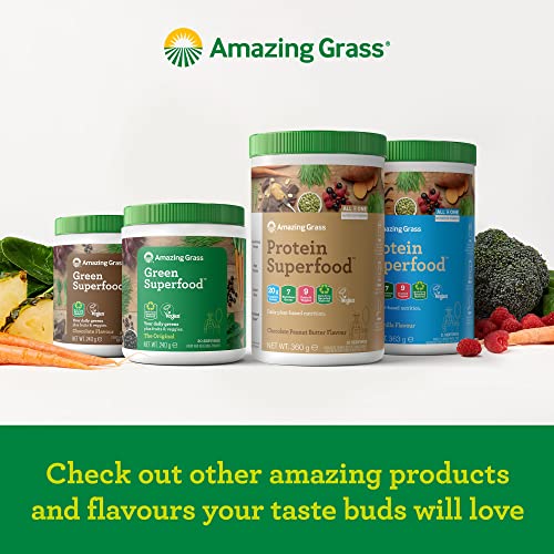 Amazing Grass Protein Superfood, Organic Vegan Protein Powder with Fruit and Vegetables Amazing GrassAu supplements