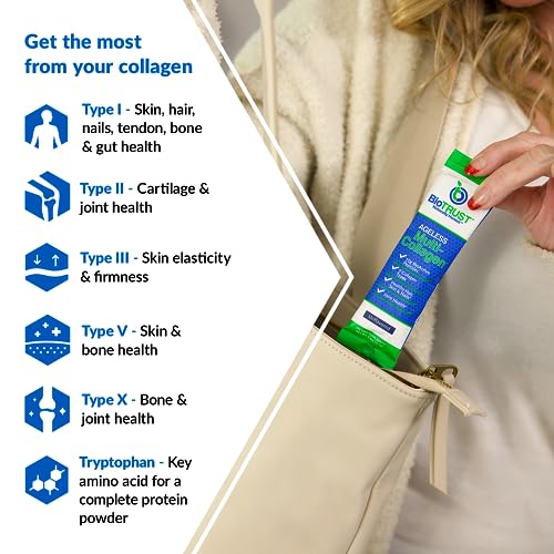 BioTrust Ageless Multi Collagen Protein Powder– 5 Collagen Types (I, II, III, V, X) BioTrustAu supplements