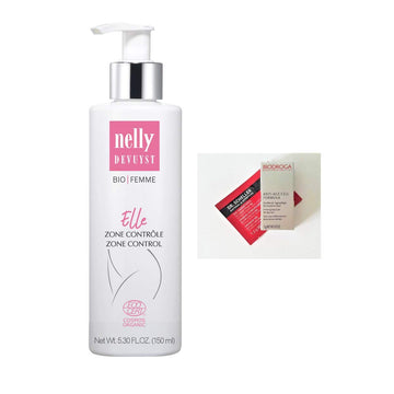 100% Organic Intimate Feminine Hygiene with Aloe Vera. Targets Vaginal Yeast Problems. Vegan Nelly De Vuyst Bio Femme Elle Intimate Feminine HygieneAu supplements
