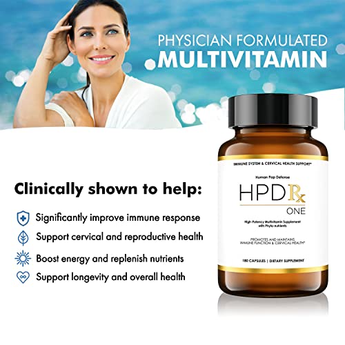 HPD Rx ONE Immunity Boost Multivitamin HPV Supplements for Women and Men HPD RxUS supplements
