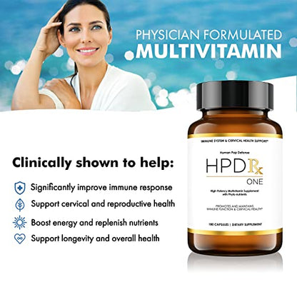 HPD Rx ONE Immunity Boost Multivitamin HPV Supplements for Women and Men HPD RxUS supplements