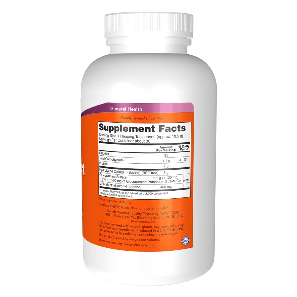 NOW Foods Joint Support Powder, 11 oz (Multi-Pack) NOW FoodsAu supplements