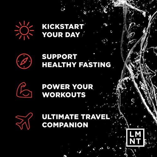 LMNT Keto Electrolyte Powder Packets | Paleo Hydration Powder | No Sugar, No Artificial LMNT ELEMENTAL LABSUS supplements