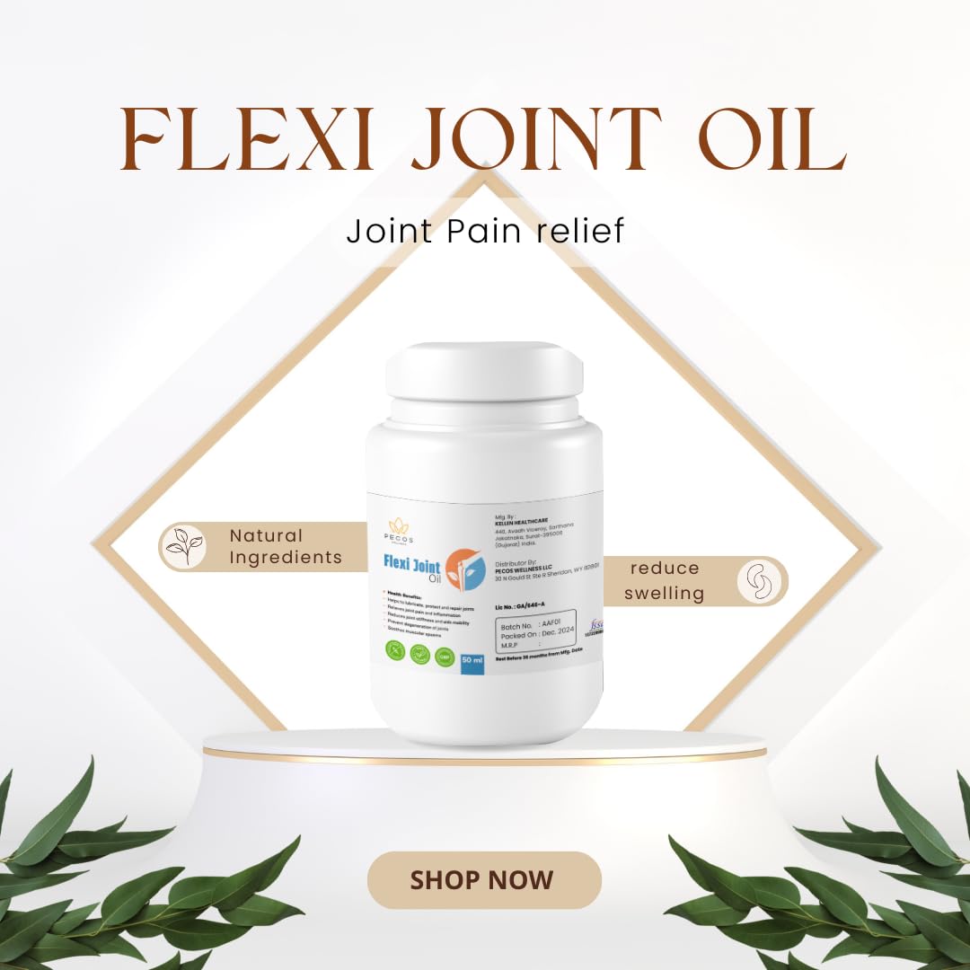 PECOS WELLNESS Flexi Joint Oil, Dietary Supplement PECOS WELLNESSAu supplements