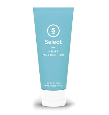 Select S Hemp Muscle Rub - Hemp Rub 3oz, 250m Select SAu supplements