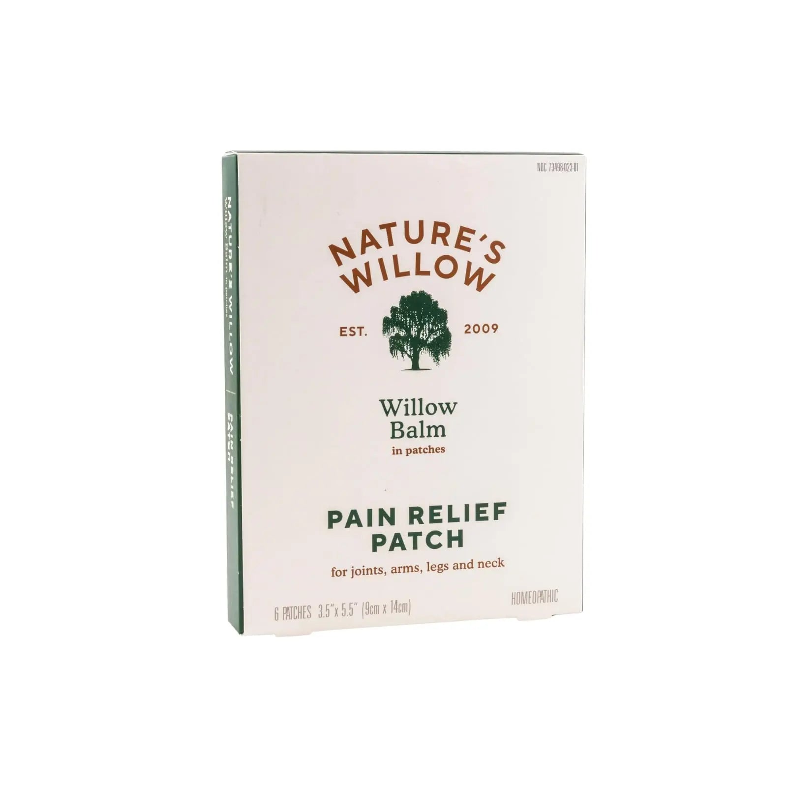 Nature's Willow Relief Patches – Fast-Acting, Plant-Based Topical Solution to Help with Sore Muscles & Joints | 6 Patches per Pack | 1-Pack Nature's WillowAu supplements