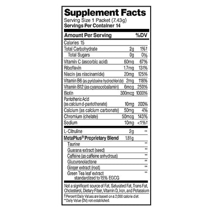 Celsius Heat On-The-Go Performance Energy Powder Stick Variety Packets Heath SecretUS supplements