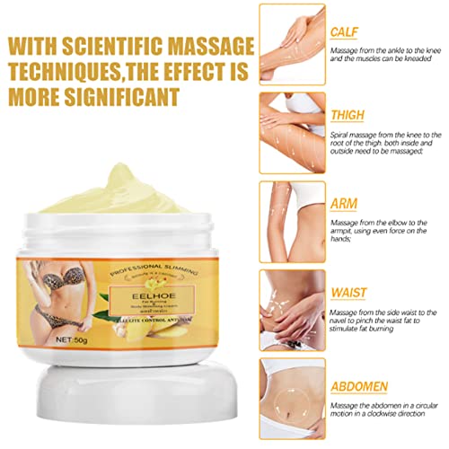 Ginger Fat Burning Cream Anti-cellulite Full Body Slimming Weight Loss Massaging Cream GrospeUS supplements