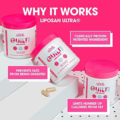 Obvi Guilt Free Carb Blocker, Block Carb Absorption, Support Weight Loss, Healthier Nails ObviUS supplements