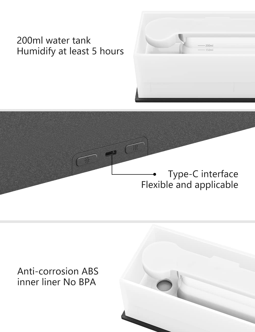 Shiawase Oil Diffuser, 200ml Flame Essential Oil Diffuser/Humidifier, Bedrock Fire Air Scent Diffuser ShiawaseAu supplements