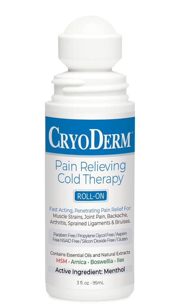 Cryoderm Cold Roll-on 3oz, 2.4 Lb CryoDermAu supplements