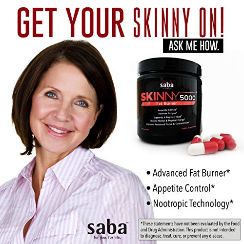 Saba Skinny 5000 -Fat Loss -Weight Loss-Appetite Control -Mild Jitter-Free Energy- Focus SabaAu supplements