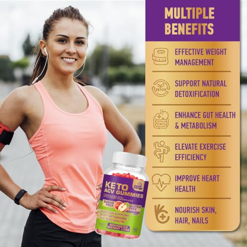 Keto Acv Gummies for Advanced Weight Loss & Belly Fat Burn - Pro Active Super Apple Cider Mood MingleUS supplements