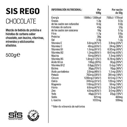 Science In Sport REGO Rapid Recovery Drink Powder, Post Workout Protein Powder, 20 g of Protein Science in SportUS supplements
