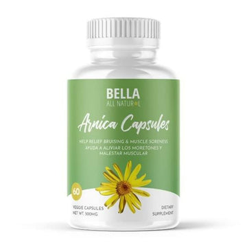Bella All Natural Arnica Capsules 500 mg, 60 Count Bella All NaturalUS supplements