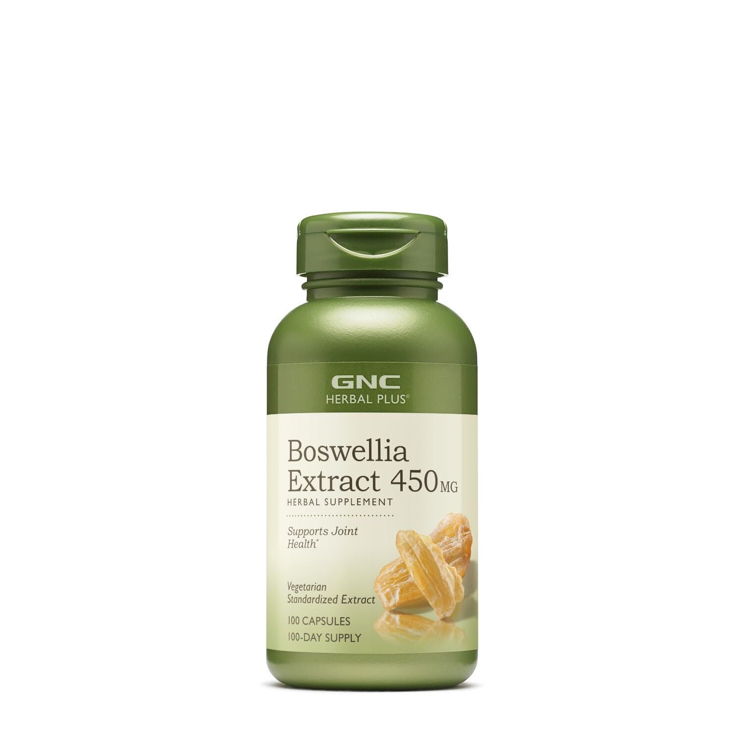 GNC Herbal Plus Boswellia Extract 450mg Supplement, Vegetarian, Supports Joint Health, 100 Servings GNCAu supplements
