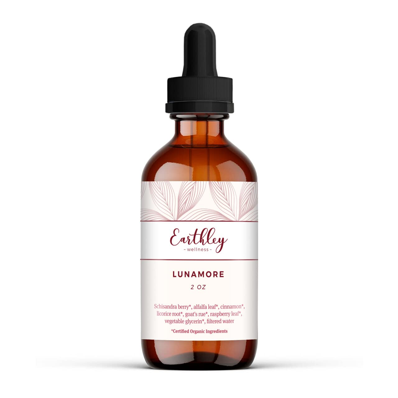 Earthley Wellness Lunamore, Natural Anti-oxodant Remedy for Women, Reduce Cramps (2oz) Earthley WellnessAu supplements