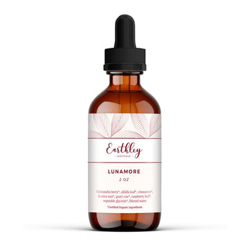 Earthley Wellness Lunamore, Natural Anti-oxodant Remedy for Women, Reduce Cramps (2oz) Earthley WellnessAu supplements