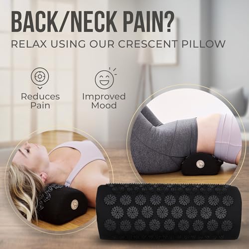 Acupressure Mat and Pillow Set with Extra Mini Accupressure Massage Mat - Organic Cotton DakiniAu supplements