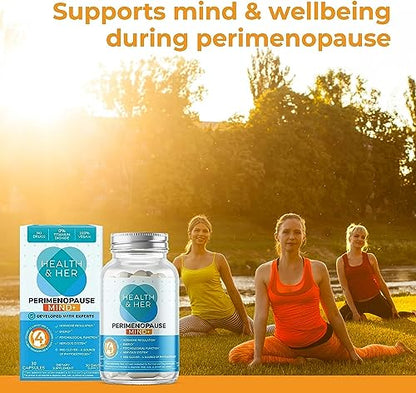 Health & Her Perimenopause Mind, Cognitive Function Support, Pre-Menopause Health and HerUS supplements