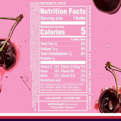 Sparkling Ice, Black Cherry Sparkling Water, Zero Sugar Flavored Water, with Vitamins Sparkling ICEUS supplements