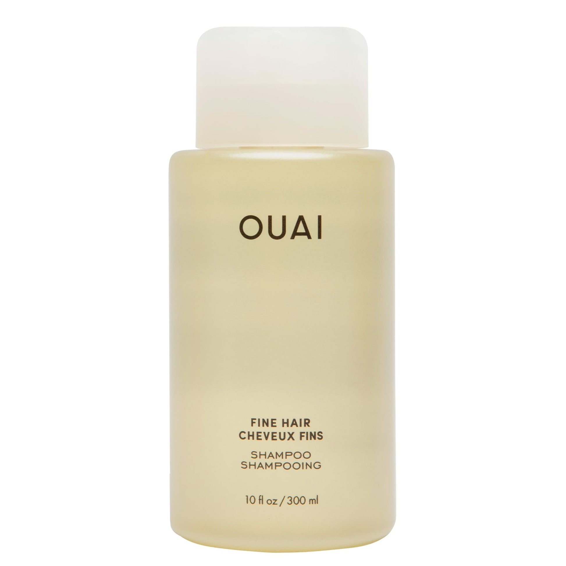 OUAI Fine Hair Shampoo - Volumizing Shampoo for Fine, Flat Strands - Made with Biotin, Keratin & Chia Seed Oil - Strengthens, Nourishes & Thickens - Color-Safe & Sulfate Free Hair Care (10 Fl oz) OUAIAu supplements