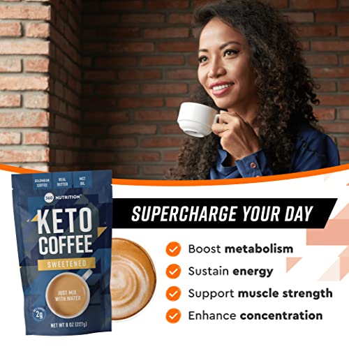 360 Nutrition Instant Keto Coffee with MCT Oil, Coconut Oil, Sweetened, Gluten Free 360 NutritionAu supplements
