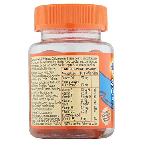 Haliborange Kids Vitamins Omega-3 and Multivitamin Orange Softies 30s HaliborangeAu supplements