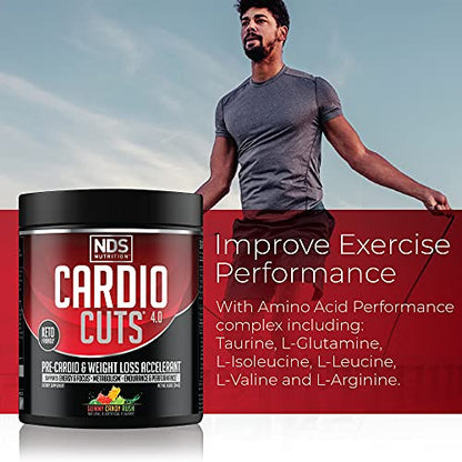 Cardio Cuts NDS Nutrition 4.0 Pre Workout Supplement - Advanced Weight Loss and Pre Cardio CutsUS supplements