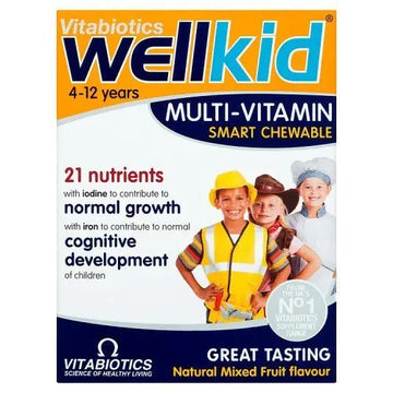 Vitabiotics Wellkid Multi-Vitamin Smart Chewable - 30 Tablets by Wellkid Aus HealthcareAu supplements