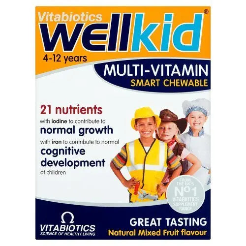 Vitabiotics Wellkid Multi-Vitamin Smart Chewable - 30 Tablets by Wellkid Aus HealthcareAu supplements