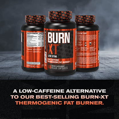 Jacked Factory Burn-XT Low Caffeine, Low Stim Weight Loss Supplement Jacked FactoryUS supplements