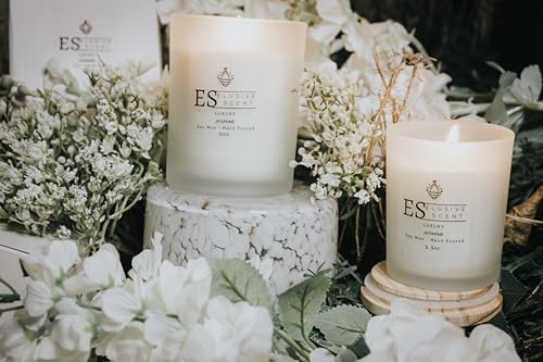 Jasmine | 5.5oz | Luxury Candle | Scented Candle | Aromatherapy | Essential Fragrance Oils Elusive ScentAu supplements