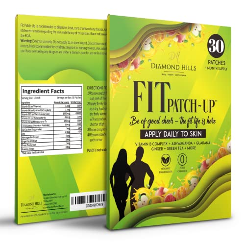 Diamond Hills Fit Patch-Up – 30ct Daily Patches Diamond HillsUS supplements