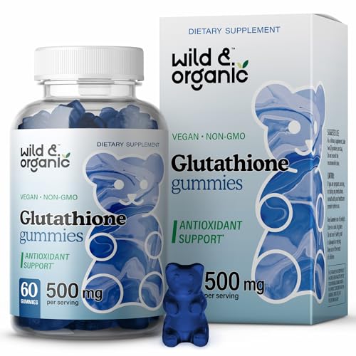 Wild & Organic Glutathione Gummies - Reduced Glutathione for Liver Cleanse & Antioxidants Wild & OrganicAu supplements