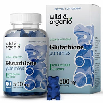 Wild & Organic Glutathione Gummies - Reduced Glutathione for Liver Cleanse & Antioxidants Wild & OrganicAu supplements