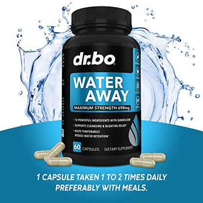 Water Pills Diuretics for Water Retention - Natural Water Away Pills Herbal Diuretic Supplements DR. BOUS supplements