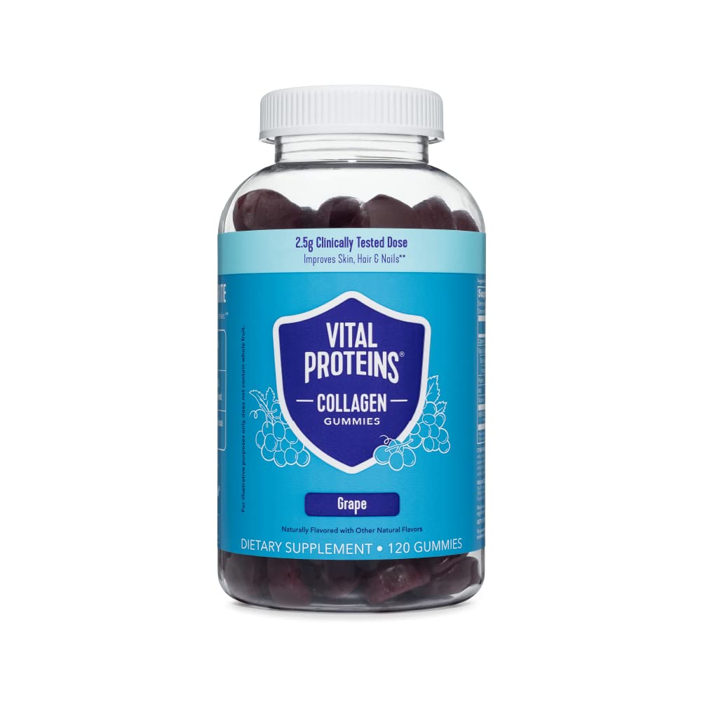 Vital Proteins Collagen Gummies, 2.5g of Clinically-Tested Collagen for Hair, Skin, Nails Vital ProteinsUS supplements