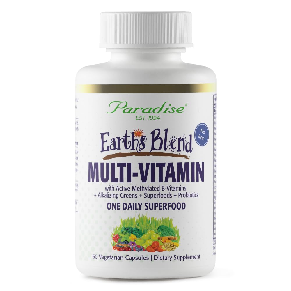 Paradise Herbs Earth's Blend Once Daily Multivitamin & B-Complex Bundle Paradise HerbsAu supplements
