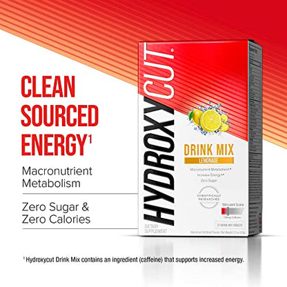 Hydroxycut Drink Mix Weight Loss Supplements, Lemonade, 21 Count (Pack of 1) HydroxycutUS supplements
