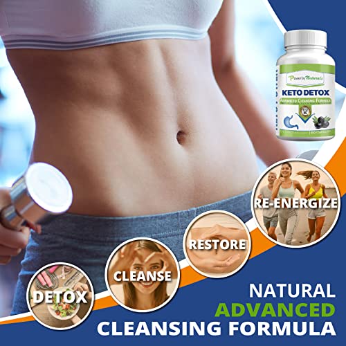 Power By Naturals Keto Colon Cleanser & Detox - Rapid Weight Loss Pills, Gut Health Power By NaturalsUS supplements