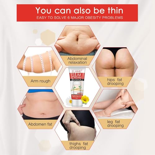 Hot Cream 2 Pack, Slimming Hot Cream for Belly Burns Fat, Slimming Cream Fat Burning SHIFAKOUUS supplements
