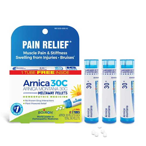 Boiron Arnica Montana 30C Homeopathic Medicine for Relief from Muscle Pain, Muscle Stiffness, Swelling BoironAu supplements