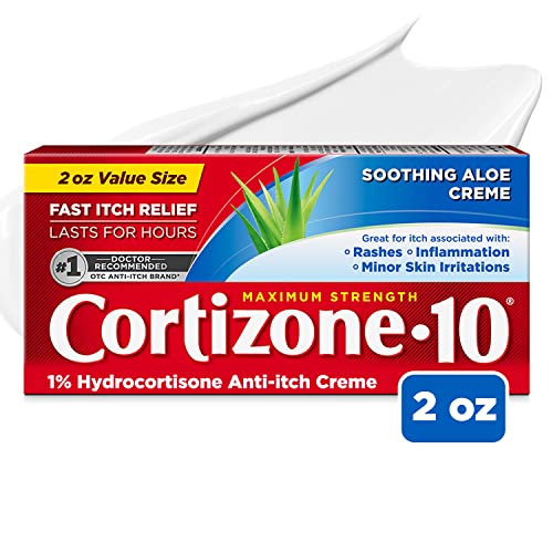 Cortizone 10 Maximum Strength Anti-Itch Cream with Soothing Aloe, 1% Hyd Cortizone 10Au supplements