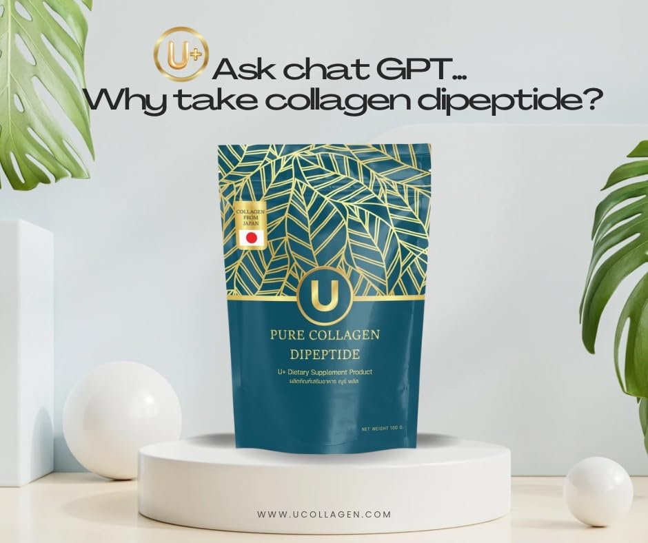 U+ Pure Collagen Dipeptide Supplement - Advanced Hydrolyzed Collagen Powder for Skin, Hair U+ Pure CollagenUS supplements