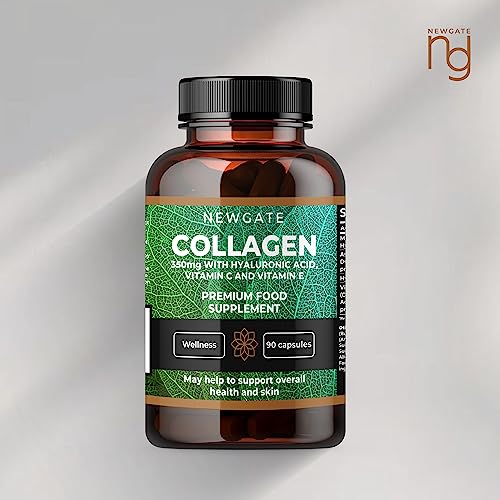 Newgate Labs Marine Collagen 350mg with Hyaluronic Acid, Vitamin C & Vitamin E Newgate LabsAu supplements