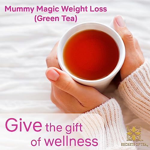 Mummy Magic Slim Tea - 100% Organic- Peach Flavor- Up To 40 Servings - 20 Count Mummy MagicAu supplements