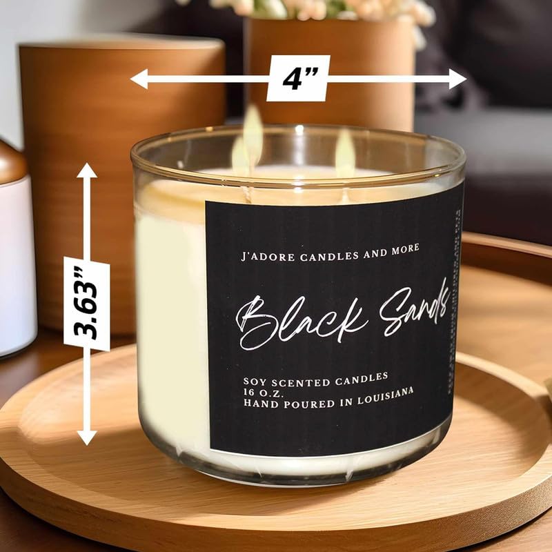 100% Soy Candles Clearance (16 Oz) - Hand Poured Scented with Essential Oil, Aromatherapy Candles Krewe Home InteriorsAu supplements